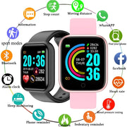 Heart Rate and Blood Pressure Monitor Smartwatch