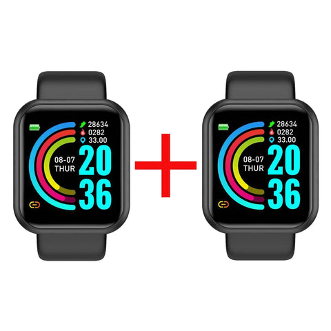 Heart Rate and Blood Pressure Monitor Smartwatch