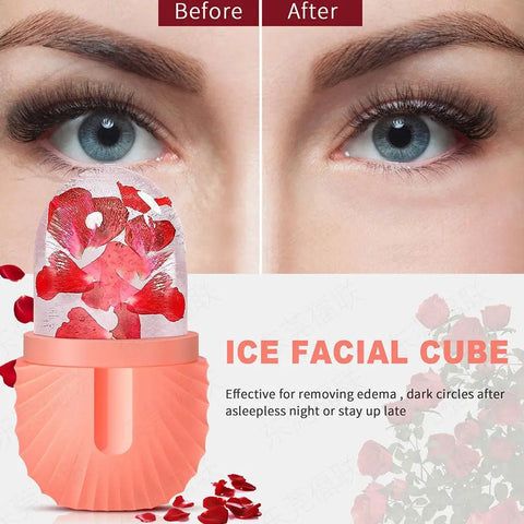 Facial Ice Cube Mold Silicone