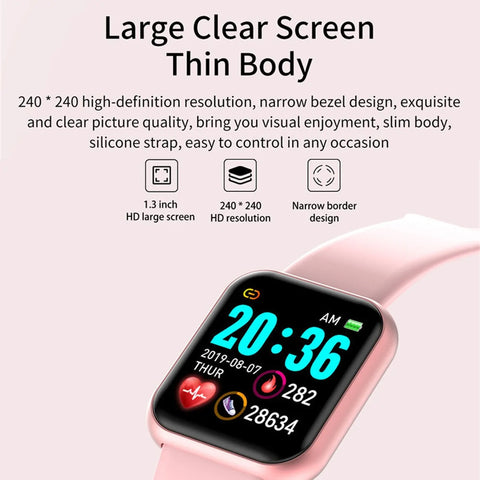 Heart Rate and Blood Pressure Monitor Smartwatch